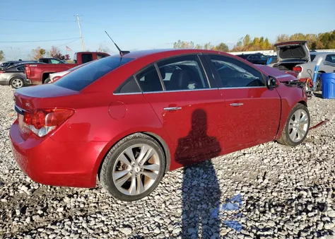 2011 Chevrolet Cruze Ltz from USA, damaged, VIN 1G1PH5S99B7152765